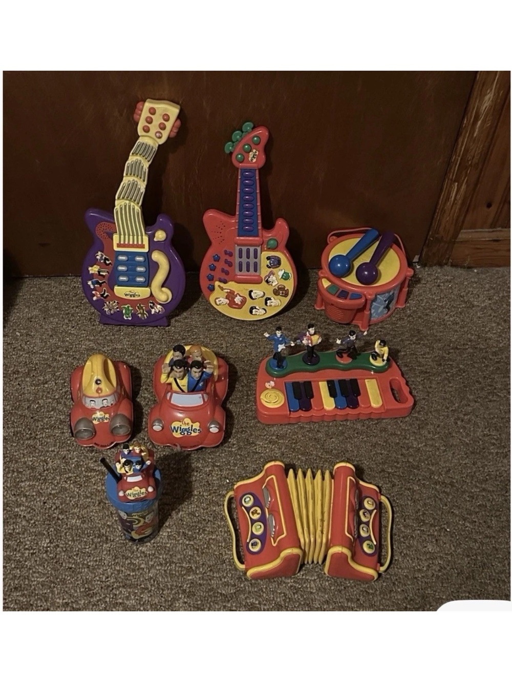 Colorful Kids Musical Playset - Red, Yellow & Purple